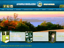 Tablet Screenshot of golfbayfield.com